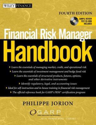 Financial Risk Manager Handbook [With CDROM] 0470126302 Book Cover