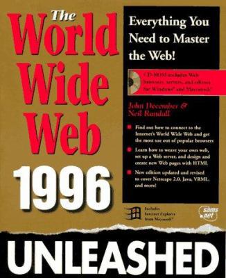 The World Wide Web Unleashed 1996 1575210401 Book Cover