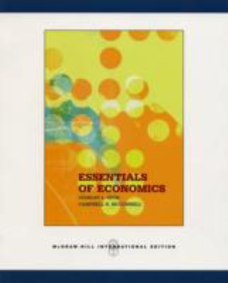 Essentials of Economics 0071106340 Book Cover