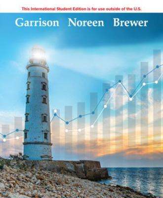 ISE Managerial Accounting (ISE HED IRWIN ACCOUN... 1260575683 Book Cover