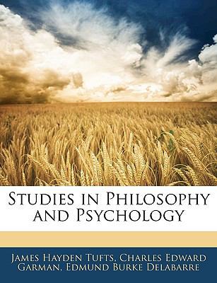 Studies in Philosophy and Psychology 1144406889 Book Cover