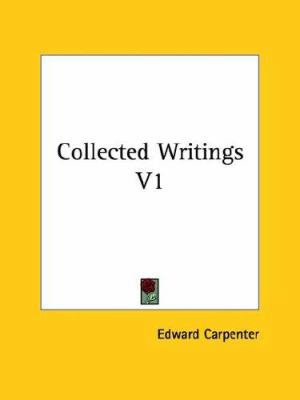 Collected Writings V1 1425481388 Book Cover