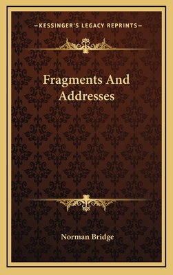 Fragments and Addresses 1163739952 Book Cover