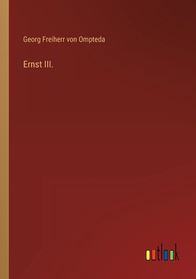 Ernst III. [German] 3368474006 Book Cover