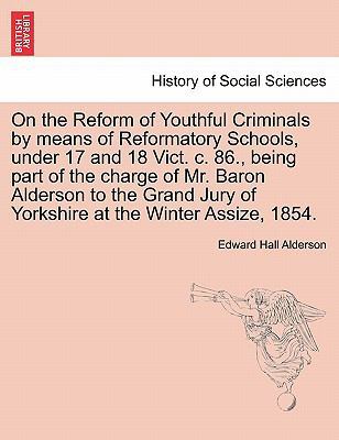 On the Reform of Youthful Criminals by Means of... 1241472440 Book Cover