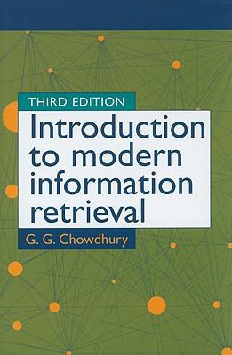 Introduction to Modern Information Retrieval 1555707157 Book Cover