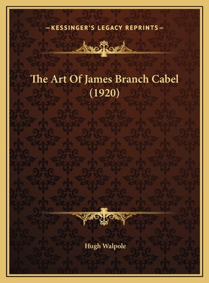 The Art Of James Branch Cabel (1920) 116953466X Book Cover