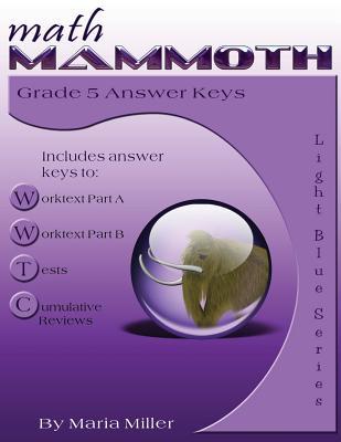 Math Mammoth Grade 5 Answer Keys 1979294828 Book Cover