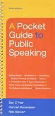 Pocket Guide to Public Speaking [With Access Code] 1319055346 Book Cover