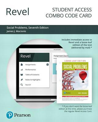 Revel for Social Problems -- Combo Access Card 0135212332 Book Cover