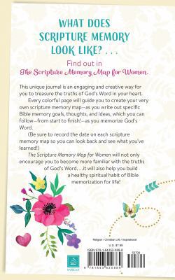 The Scripture Memory Map for Women: A Creative ... 1643520881 Book Cover