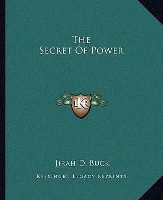 The Secret Of Power 1162858885 Book Cover
