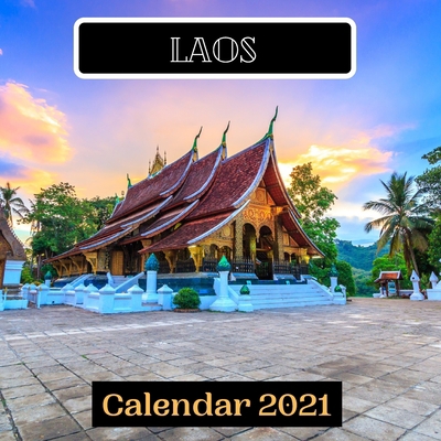 Paperback Laos Calendar 2021 Book