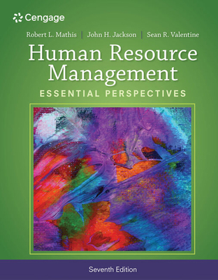 Human Resource Management: Essential Perspectives 1305115244 Book Cover
