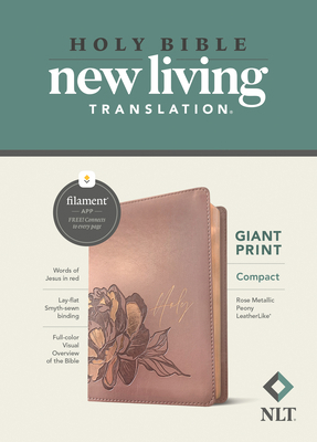 NLT Compact Giant Print Bible, Filament-Enabled... 1496460626 Book Cover
