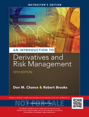 Chance/Brooks' Introduction to Derivatives and ... 1305104994 Book Cover