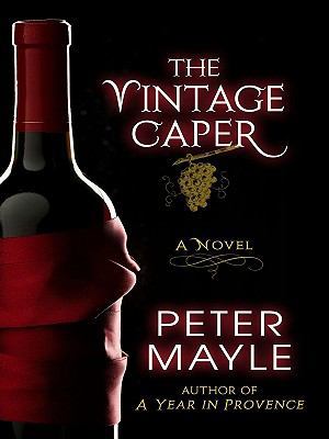 The Vintage Caper [Large Print] 1410421171 Book Cover