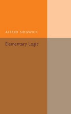 Elementary Logic 1316509699 Book Cover