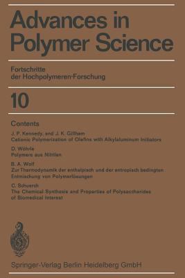 Fortschritte Der Hochpolymeren-Forschung 3662155826 Book Cover