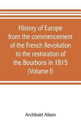 History of Europe from the commencement of the ... 935380678X Book Cover