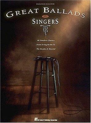 Great Ballads For Singers 0793522234 Book Cover