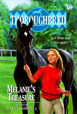 Thoroughbred #25 Melanie's Treasure 0061067989 Book Cover