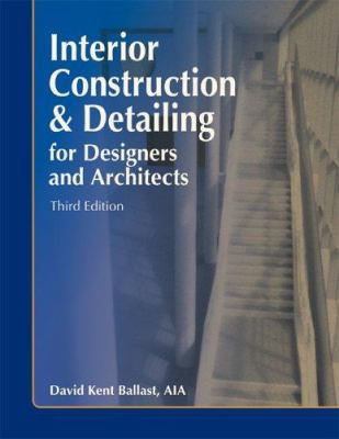 Interior Construction & Detailing for Designers... 1591260329 Book Cover