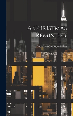 A Christmas Reminder 1021090239 Book Cover