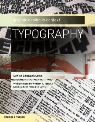 Typography: Graphic Design in Context 0500289816 Book Cover