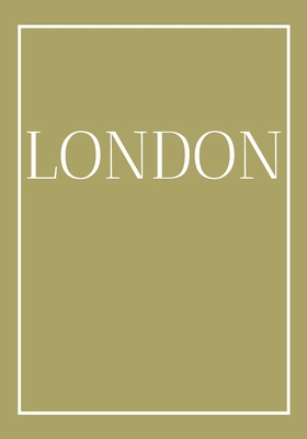 London: A colorful decorative book for coffee t... 1713225344 Book Cover