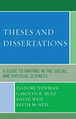 Theses and Dissertations: A Guide to Writing in... 0761808159 Book Cover