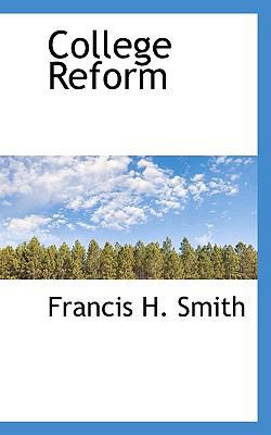 College Reform 1110653735 Book Cover