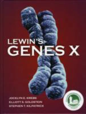 Lewin's GENES X: . B00CEMD38I Book Cover