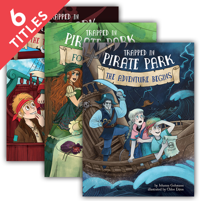 Trapped in Pirate Park (Set) 1098231708 Book Cover