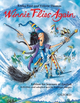Winnie Flies Again Story Book (with Activity Bo... 0194377091 Book Cover
