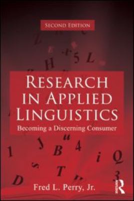 Research in Applied Linguistics: Becoming a Dis... 041588571X Book Cover