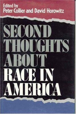 Second Thoughts about Race in America 0819182435 Book Cover