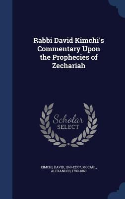 Rabbi David Kimchi's Commentary Upon the Prophe... 134011805X Book Cover