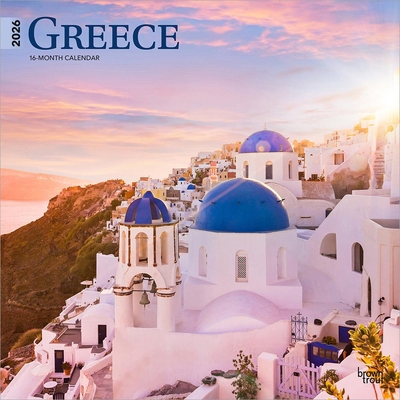Greece 2026 12 X 24 Inch (Hanging) Monthly Squa... B0DYL5R3DK Book Cover