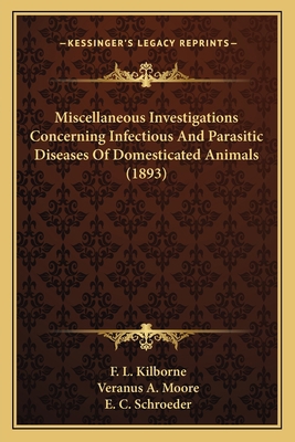 Miscellaneous Investigations Concerning Infecti... 1166938441 Book Cover
