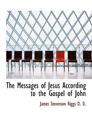 The Messages of Jesus According to the Gospel o... [Large Print] 1116708337 Book Cover