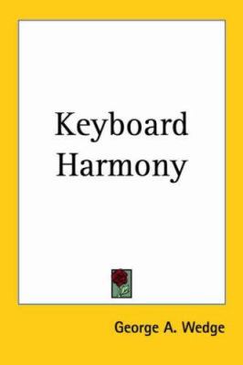 Keyboard Harmony 0766195287 Book Cover