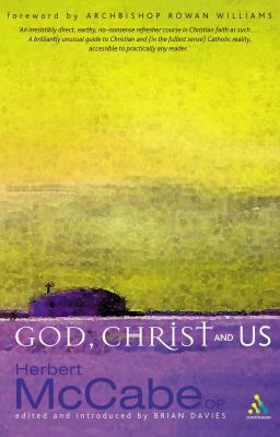 God, Christ and Us 0826472796 Book Cover