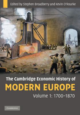 The Cambridge Economic History of Modern Europe 0521708389 Book Cover