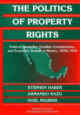 The Politics of Property Rights 0521820677 Book Cover