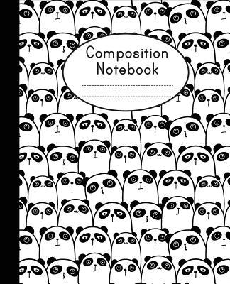 Composition Notebook: Cute Panda Pattern - Coll... 171802794X Book Cover