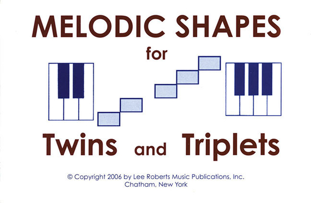 Flash Cards: Melodic Shapes for Twins and Tripl... 1423417356 Book Cover