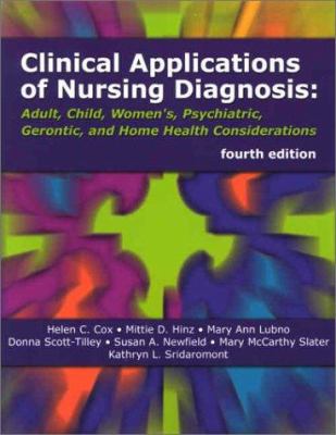 Clinical Applications of Nursing Diagnosis: Adu... 0803609132 Book Cover