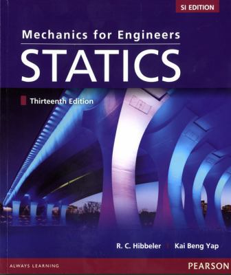 Mechanics For Engineers: Statics, SI Editon (13... 9810692609 Book Cover