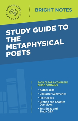 Study Guide to The Metaphysical Poets 1645424626 Book Cover